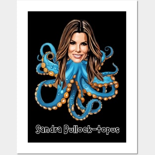 Sandra Bullock-topus Posters and Art